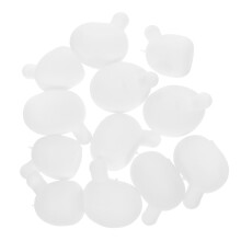 24St Witte DIY Knijpbal Silicium Bubble Vervangingsinzetstukken
