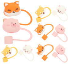 60Pièces Embouts Multicolores PVC Antipoussière Réutilisables