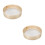 2Pz Sieve in Legno Beige Per , Setaccio Per Casa 8