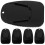 30Pz Supporti in ABS Nero Per Superfici Garages 2