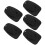 30Pz Supporti in ABS Nero Per Superfici Garages 3
