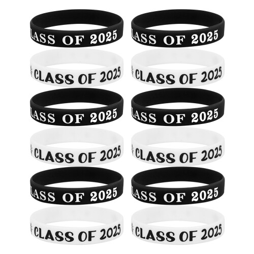 36Pz Braccialetti Laurea 2025 Silicone Per Laureandi 2