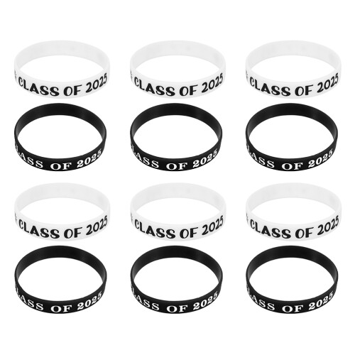36Pz Braccialetti Laurea 2025 Silicone Per Laureandi 1