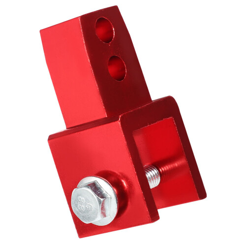 4Pz Ammortizzatori Posteriore Rosso Alluminio Facile 2