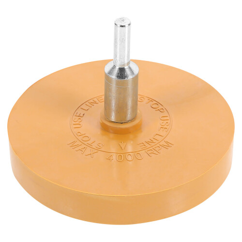 6Pz Ruote Abrasive Gommate Per Auto Stripping E Lucidatura Dettaglio