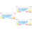 3Pcs Splash-Resistant Blue Keyboard Cover Protective Keyboard Skin 8