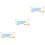 3Pcs Splash-Resistant Blue Keyboard Cover Protective Keyboard Skin 7