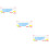 3Pcs Splash-Resistant Blue Keyboard Cover Protective Keyboard Skin 11