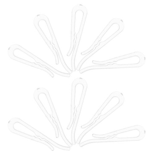 200St Plastic Sock Clips Transparant Voor Thuis Gebruik Kleding