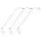 6Pcs Metal LED Streetlight Models Assorted Color Mini Scene Decor 1