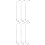 6Pcs Metal LED Streetlight Models Assorted Color Mini Scene Decor 7