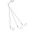 6Pcs Metal LED Streetlight Models Assorted Color Mini Scene Decor 3