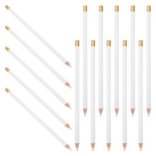 15Pz Penna Gomma Legno Bianco Per Artisti Eraser Per Colorare
