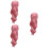 3Pz Parrucche Rosa Cosplay Sintetiche Per E Spettacoli 7