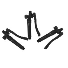 6Stk Ergonomische Sprühgriff Ersatzteile Schwarzem PP-Kunststoff