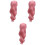 3Pz Parrucche Rosa Cosplay Sintetiche Per E Spettacoli 3