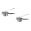 2Set Argento Casa Acciaio Ferramenta Facile Uso 5