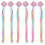 6Pz Clips Multicolor Con Nappe Per E Bambina 4