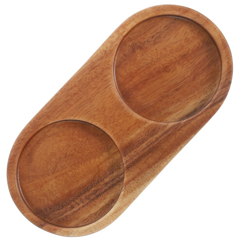3Pz Vassoio in Legno Multiuso Per 1