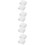 4Paren Lichtgewicht Witte Armwarmers Half- Dames 10