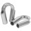 8Pz Per Funicelle in Inox Argento 3