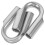8Pz Per Funicelle in Inox Argento 11