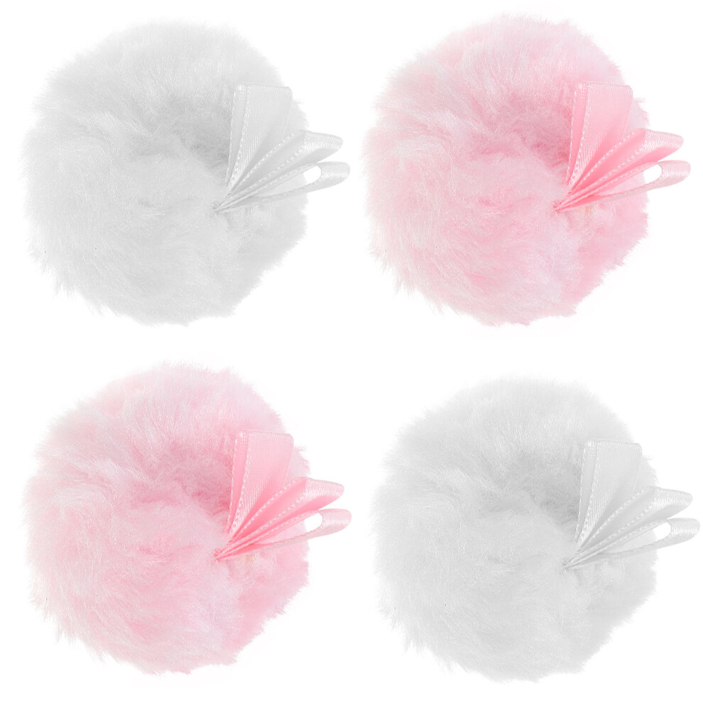Artibetter 8Pcs Portable Makeup Powder Soft Body And Face Cleaning Pads