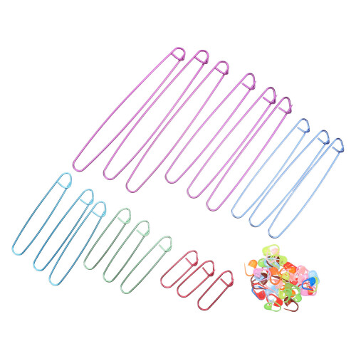 236Ud Accesorios Para Tejer Con Clips De Punto En Colores Variados 2