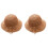 2Pz Paglia Spiaggia Khaki Design Con Fiocco 2