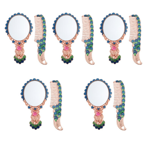 5Conjuntos De Mão Vintage Com E Design Rose Gold 2