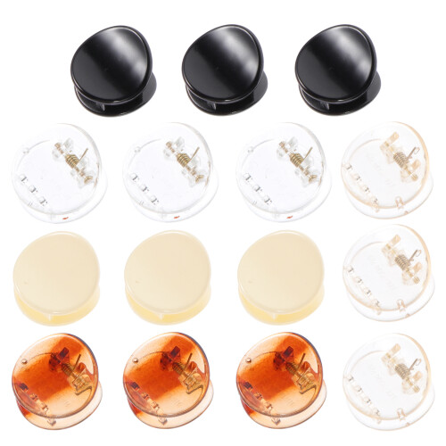 30Pz Fermagli Rotondi in Colorati Miniature Per 2