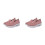 2Pares Tênis Rosa Respirável Com Alto E 10