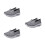 3Pares Tênis De Leve Com Antichoque 5