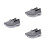 3Pares Tênis De Leve Com Antichoque 7