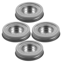 2Sets Duurzame Metalen Theelichthouder Voor Reguliere Jars in