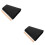 2Conjuntos Cowbell Metal Com Baqueta Preto Para E 8