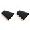 2Conjuntos Cowbell Metal Com Baqueta Preto Para E 4