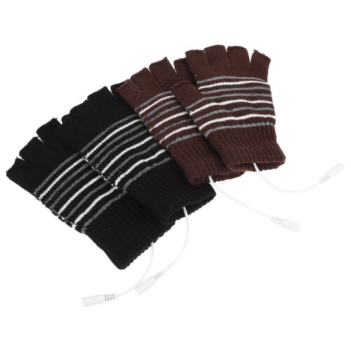 4Pares USB Aquecidas Dedo Para Casa E Coloridas 1