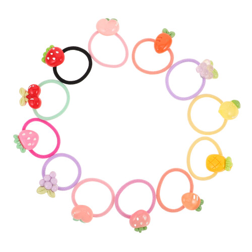 36Pares Tiaras Elásticas Multicoloridas Para Com Tema 1