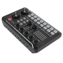 Carte son professionnelle pour live avec réduction de bruit, batterie de 1200mAh