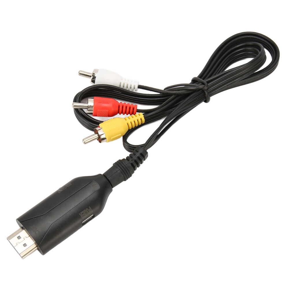 Rca To Hd Multimedia Converter Support 1080P/720P For Av, Vcr, Dvd 7681369557522