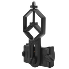 Adattatore universale per supporto telescopio per telefoni da 2,4 a 3,9 pollici di larghezza