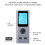 Mini Laser Rangefinder 30M, 2mm, USB Rechargeable, Grey 4