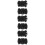 3Paare Schleifen Schuhclips Seide Kristall 8
