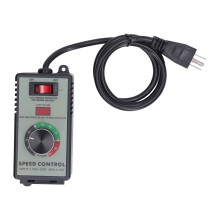 AC-motorhastighedsregulator, elektrisk ventilatorhastighedsregulator med overbelastningsbeskyttelse og LED-display, kompatibel med