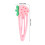 100Stk Erdbeer Haarklammern Haarclips Cartoon Style 2