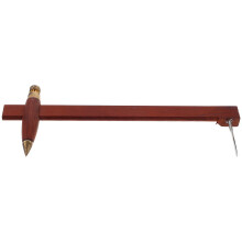 2Stk Roter Holz-Töpferzirkel Mit Einstellbarem Kreis- Für Ton