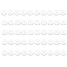 50 stuks Plastic Remblokken Stabiliseren Oorlel-Transparant