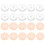 50Pcs Earlobe Support Patches Clear Piercing Disc-Transparent 2