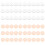 50Pcs Earlobe Support Patches Clear Piercing Disc-Transparent 5